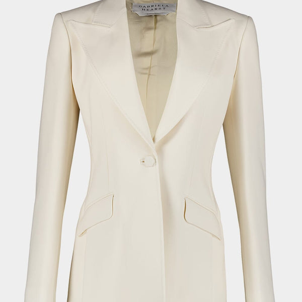 Office Women Suit With Straight Skirt, Single Breasted Blazer Jacket  Gabriela 