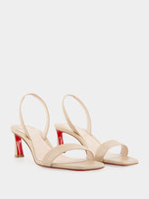Christian Louboutin O Condora 55 Leche Lambskin Sandals