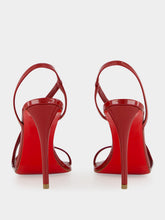 Christian Louboutin Empire Red Rosa Z 100 Patent Sandals