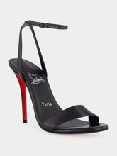 Christian Louboutin Black Miss Z 100 Strappy Sandals