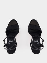 Christian Louboutin Black Miss Z 100 Strappy Sandals