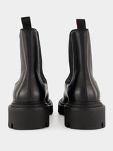Christian Louboutin Black Devon College Calf Leather Boots