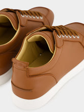 Christian Louboutin Cuoio Brown Rantulow Calf Leather Sneakers