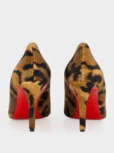 Christian Louboutin Miss Z 80 Bengali Print Leather Pumps