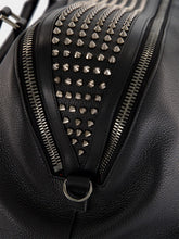 Christian Louboutin Black Funky Grained Leather Duffle Bag