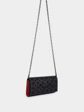 Christian Louboutin Paloma Black Leather Clutch