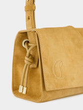 Christian Louboutin Baggy Small Cosme Suede Shoulder Bag