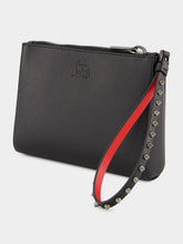 Christian Louboutin Cabata Soft Empire Mini Pouch in Black Calf Leather