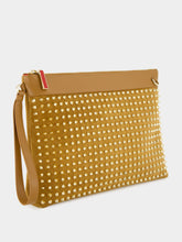 Christian Louboutin Rhea Funky Pouch with Gold Spikes