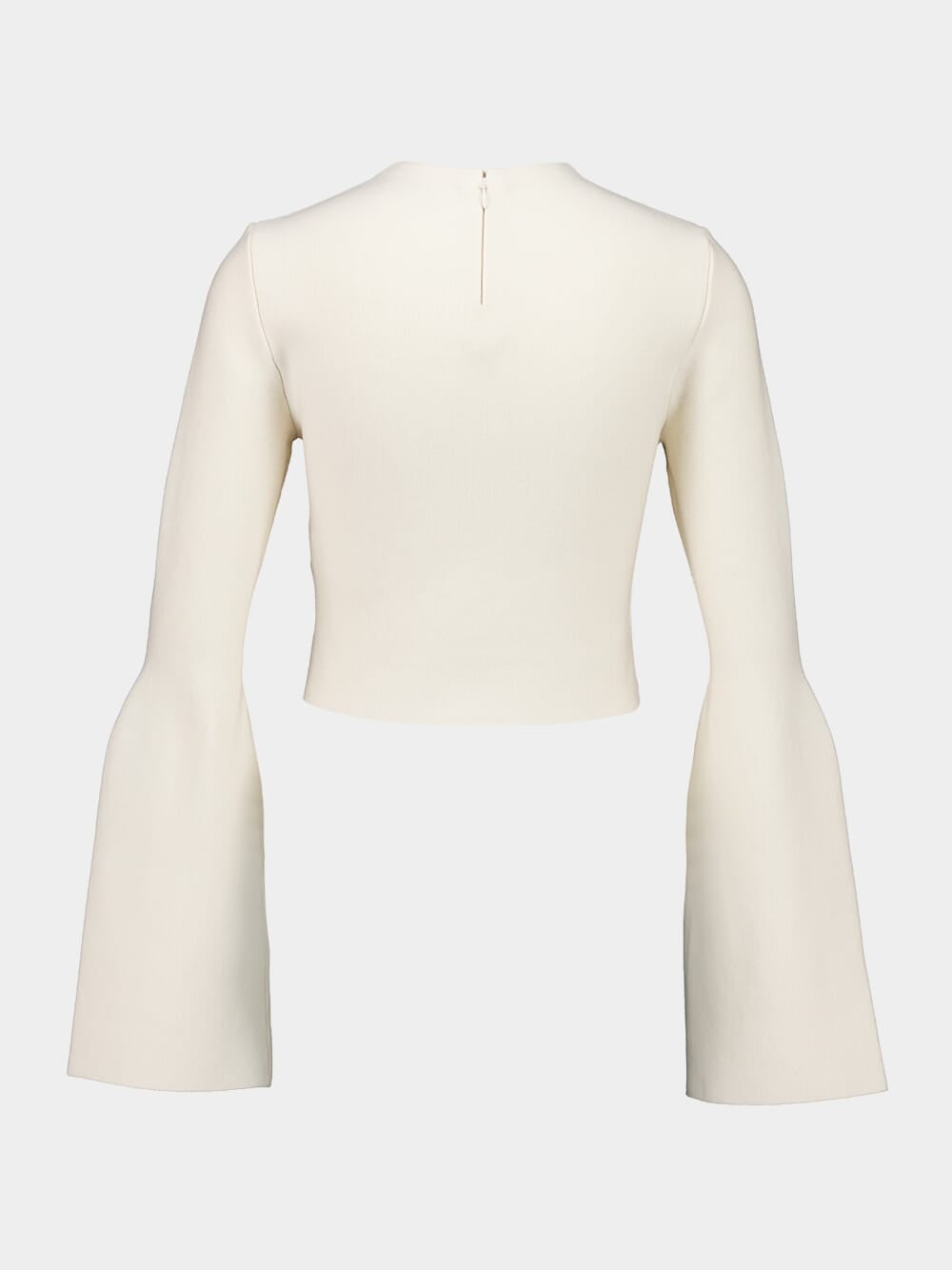 Ivory Long-Sleeve Talos Knit Top