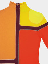 Gabriela Hearst Apollonis Multi-Color Knit Maxi Dress