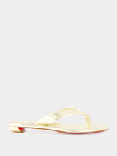 Christian Louboutin Platine Miss Z Thong Sandals
