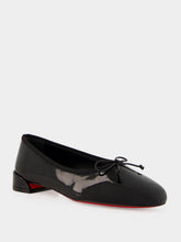 Christian Louboutin Black Sweetie Jane Patent Leather Ballet Flats