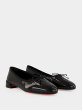 Christian Louboutin Black Sweetie Jane Patent Leather Ballet Flats