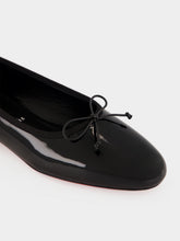 Christian Louboutin Black Sweetie Jane Patent Leather Ballet Flats