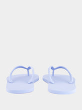 Christian Louboutin Pastel Blue Rubber Thongs