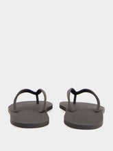 Christian Louboutin Black Rubber Thongs