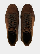 Christian Louboutin Cosme Louis Canopy High-Top Suede Sneakers