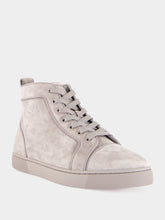 Christian Louboutin Phantom Grey Louis Canopy High-Top Sneakers
