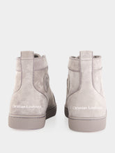 Christian Louboutin Phantom Grey Louis Canopy High-Top Sneakers