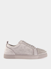 Christian Louboutin Phantom Grey Louis Junior Spikes Sneakers