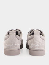 Christian Louboutin Phantom Grey Louis Junior Spikes Sneakers
