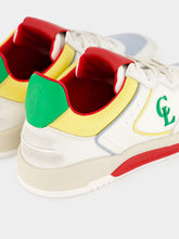 Christian Louboutin White Multicolour Leather Bsktball 1 RetroSneakers