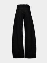 Gabriela Hearst Black Amoret Jean in Recycled Cotton Denim