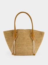 Christian Louboutin Natural Venus Raffia Large Tote Bag