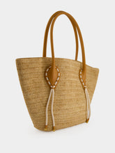 Christian Louboutin Natural Venus Raffia Large Tote Bag