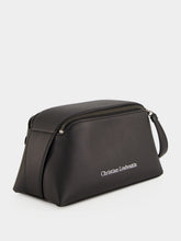 Christian Louboutin Black Grained Leather Travel Pouch