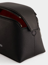Christian Louboutin Black Grained Leather Travel Pouch