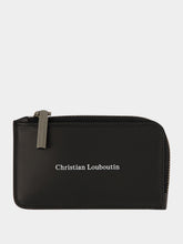 Christian Louboutin Black Canopy Smooth Leather Card Holder