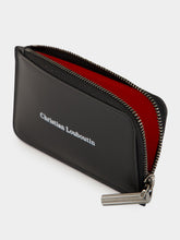 Christian Louboutin Black Canopy Smooth Leather Card Holder