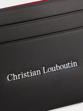 Christian Louboutin Black Canopy Smooth Leather Card Holder