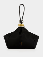 Christian Louboutin Black Sabrina Small Neoprene Clutch