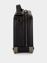 Christian Louboutin Black Small Tactical Briefcase Leather Bag