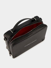Christian Louboutin Black Small Tactical Briefcase Leather Bag