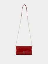 Christian Louboutin Empire Red Bettina Patent Leather Wallet