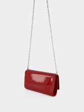 Christian Louboutin Empire Red Bettina Patent Leather Wallet