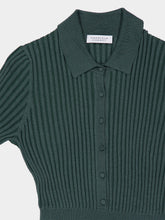 Gabriela Hearst Amor Knit Midi Dress in English Green