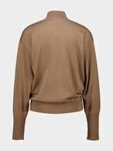 Courrèges Bronzer Merino Wool Cut-Out Sweater