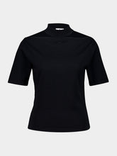 Courrèges Black Merino Wool Cut-Out Top