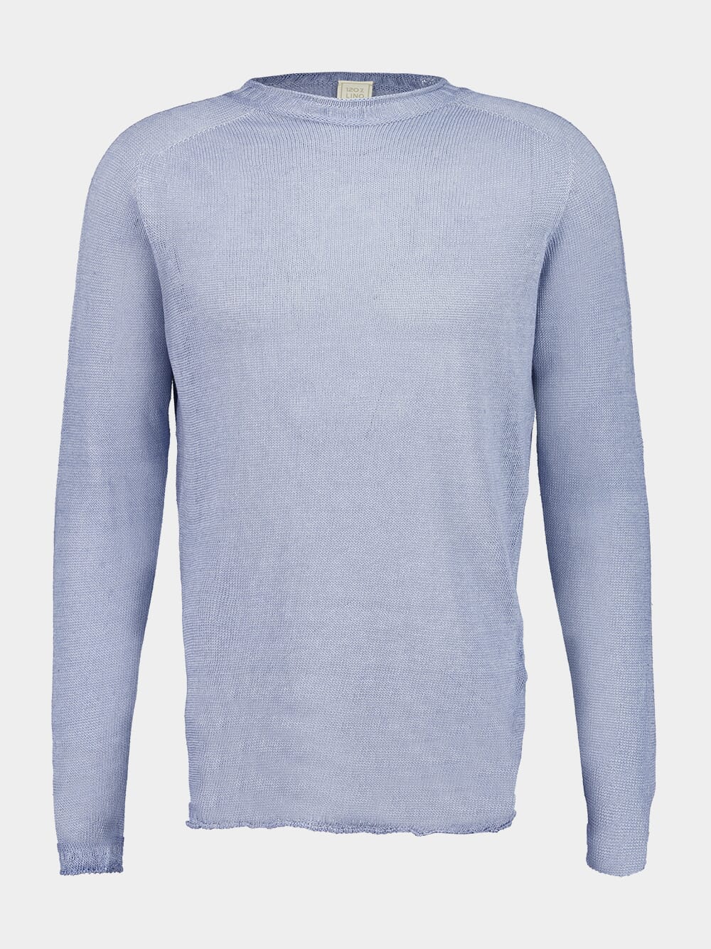 Sea Soft Fade Linen Long Sleeve Sweater