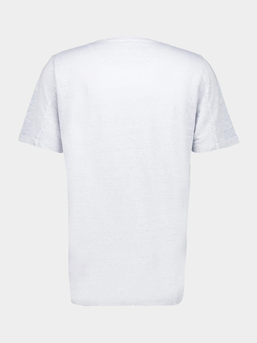 White Linen T-Shirt