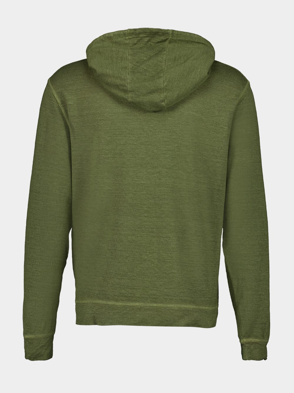 Caffe Soft Fade Green Long-Sleeve Hooded Sweatshirt