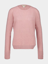 120% Lino Cipria Pink Cashmere Blend Sweater
