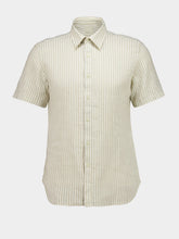 120% Lino Corda Short-Sleeve Regular Fit Linen Shirt