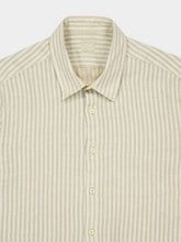 120% Lino Corda Short-Sleeve Regular Fit Linen Shirt