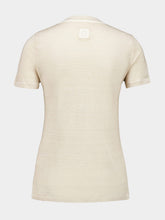 120% Lino Safari Soft Linen V-Neck T-Shirt